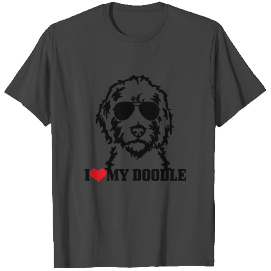 Love My Doodle Goldendoodle Labradoodle Dog Owner T Shirts