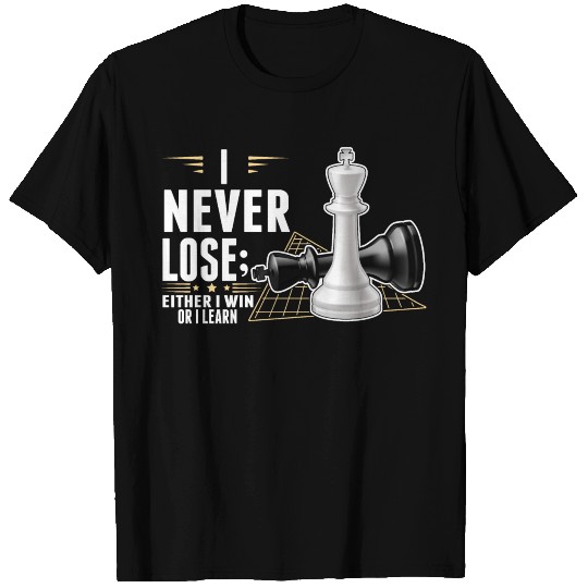 Smart Chess Player Intelligent Board game T Shirts