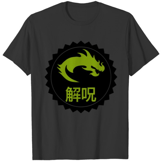 Kaiju designed sticker T-shirt