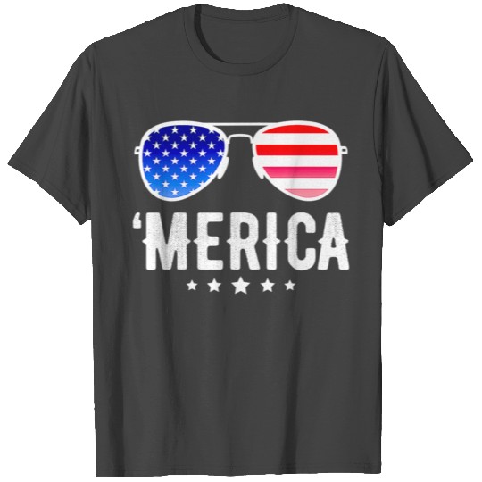 Merica Freedom USA Patriotic Vintage T Shirts