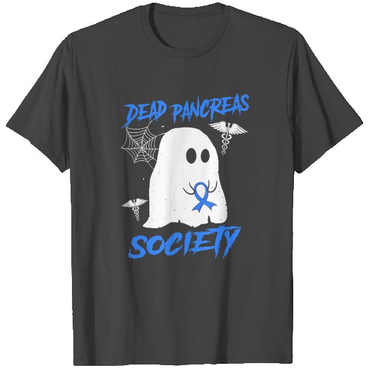 dead pancreas society diabetes awareness halloween T Shirts