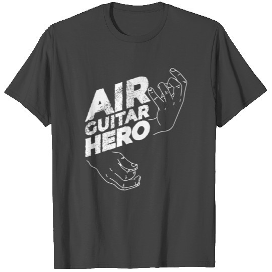 Funny Air Guitar Hero T Shirts