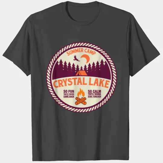 Crystal Lake Summer Camp T Shirts