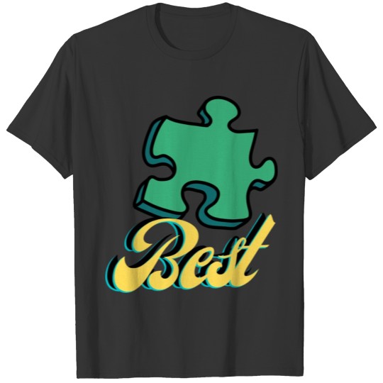 Best puzzle T-shirt
