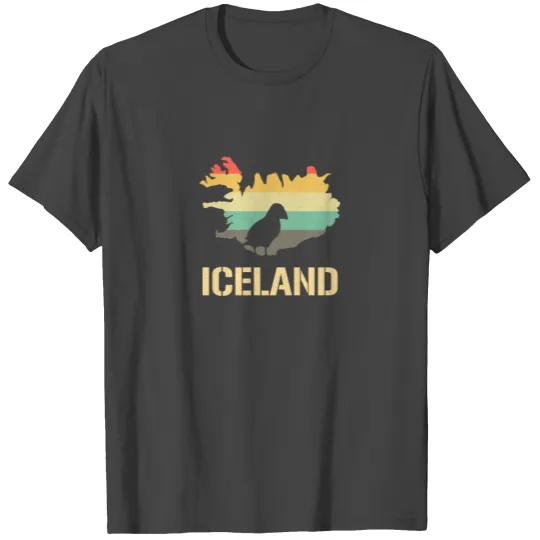 Iceland puffin, puffin T Shirts
