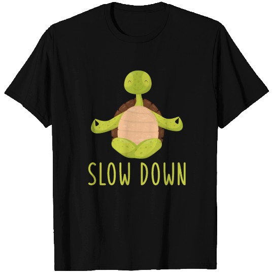Turtle Yoga Lotus Asana Meditation Zen Nirvana T Shirts