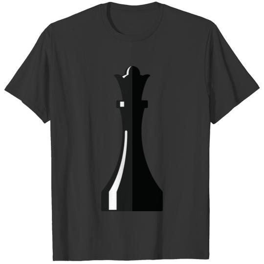 Black Queen Chess PieceGift Tee T-shirt