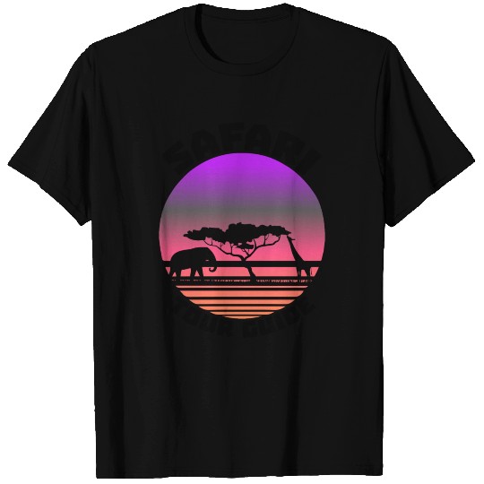 Safari in the Savannah and Wilderness T Shirts