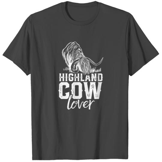 Highland Cow Lover Highland Cattle Highlands T Shirts