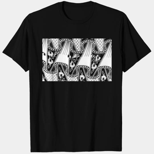 Paisley Batik Flowers BALI T Shirts