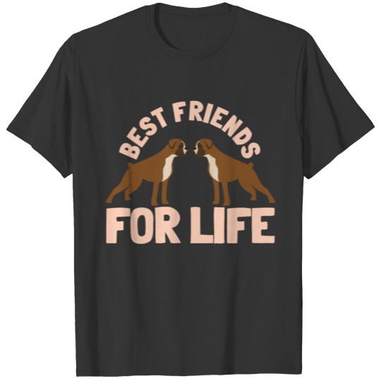Boxer Dog Best Friends Quotes Love Vintage T Shirts