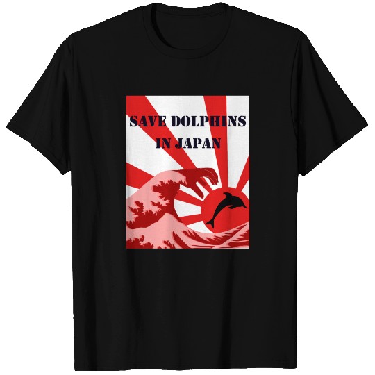 Save Japan Dolphins T Shirts