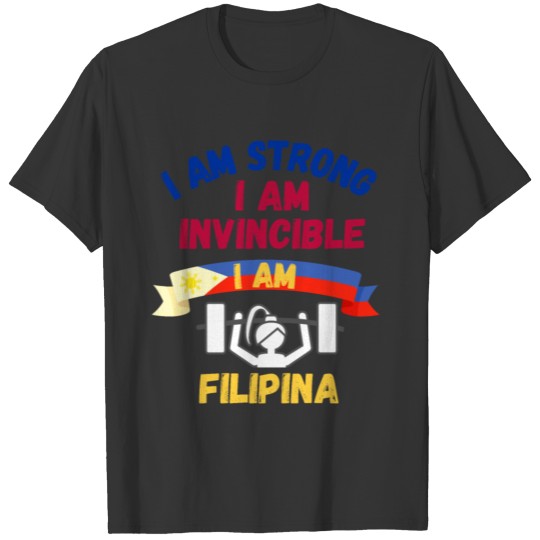 Filipina girl gift idea Philippines T-shirt