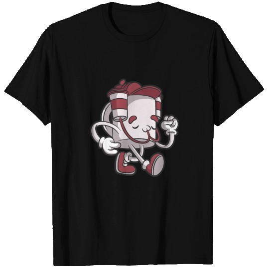 Drink Walking Caffeine T Shirts