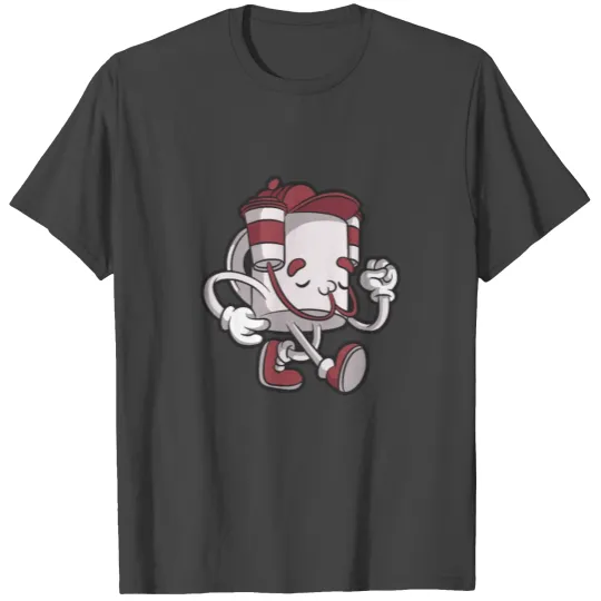 Drink Walking Caffeine T Shirts
