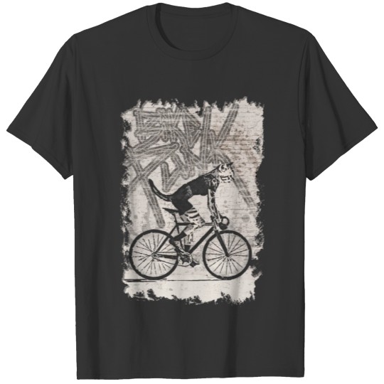 Cat Bike Punk T-shirt