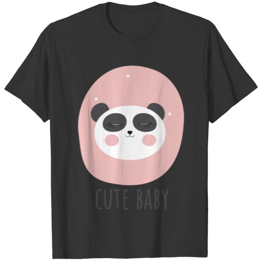 Babies Panda T Shirts - Cute Baby