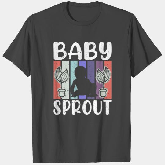 Baby Sprout Newborn Baby Sayings Quotes T Shirts