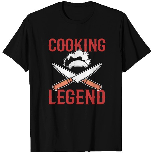 Cooking Legend Chef Cuisine T Shirts