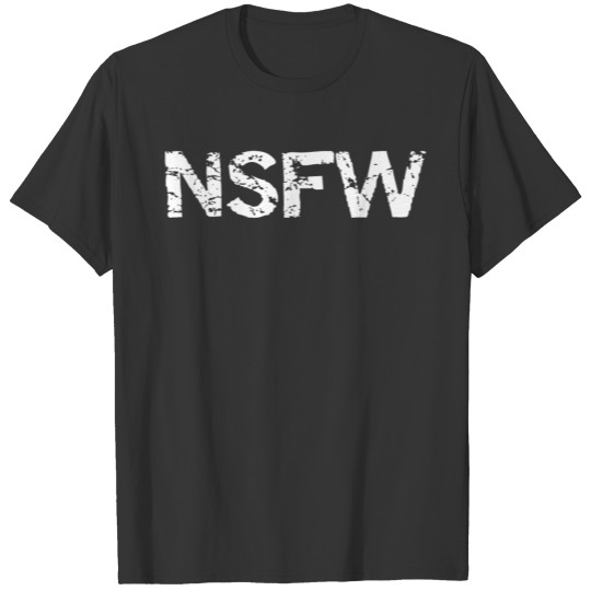 NSFW | White T Shirts