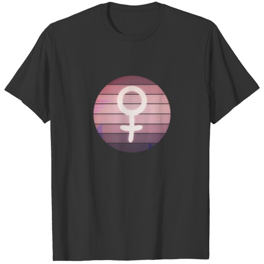 Women gender symbol feminism feminist T-shirt