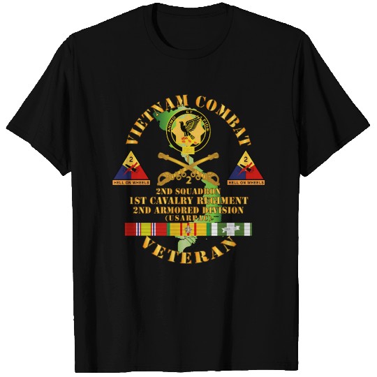2nd Squadron 1st Cav Regt 2nd Armor Div T Shirts