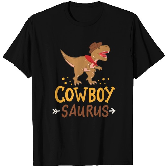 Dinosaur Cowboy Saurus T Shirts