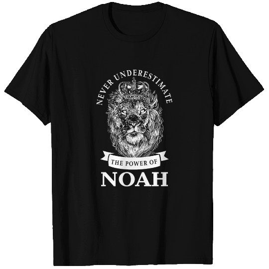 Noah Gift Name Lion T Shirts