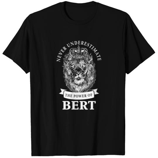 Bert Gift Name Lion T Shirts