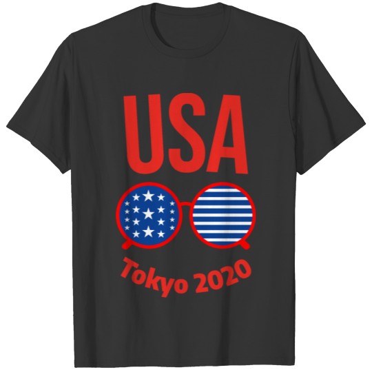 USA TOKYO 2020 T-shirt