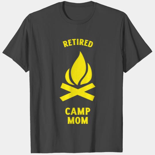 Retired camp mom summer vacation T Shirts
