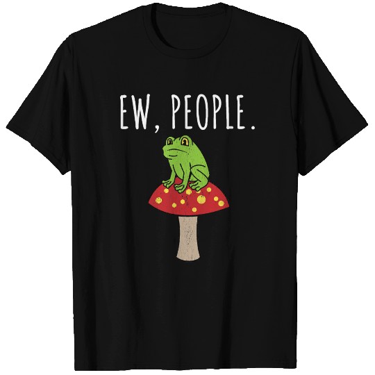 Ew People Cottagecore Frog Mushroom T Shirts