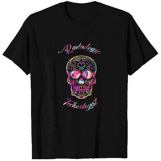 Radiologic Technologist Human Skull Skeleton Head T Shirts