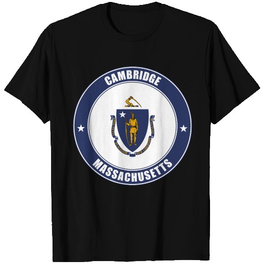 Cambridge MA - Massachusetts Flag The Bay State T Shirts