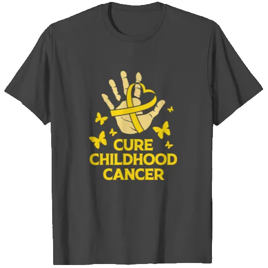 Support Squad Cure Childhood Cancer T Shirts