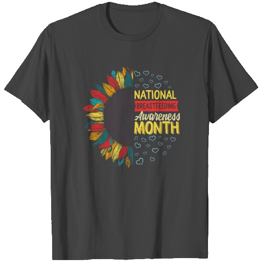 National Breastfeeding Awareness Month, New Mom T Shirts