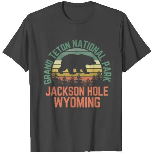 Grand Teton National Park Jackson Hole Wyoming T Shirts