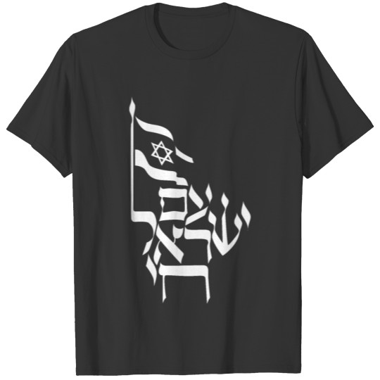 Flag gift saying Jewish Hanukkah T-shirt