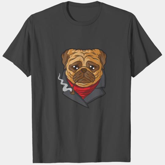 Animal Sad Pug T Shirts