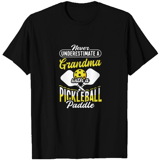 Pickle Ball Design for a Pickleball Grandma T Shirts