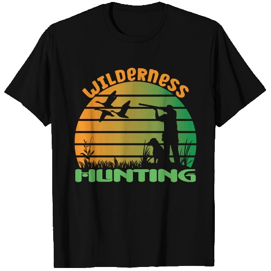 Wilderness Hunting Hunter T Shirts