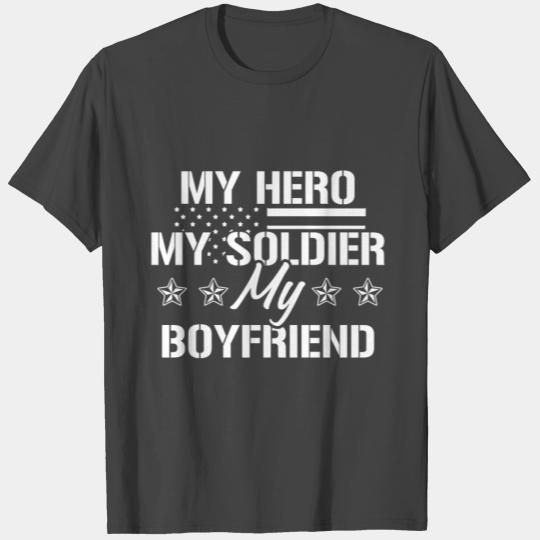 Red Fridays Military Hero BF Support Deployed US T Shirts