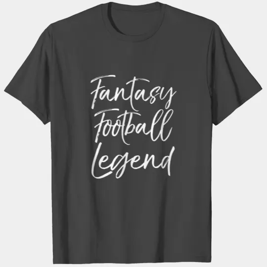 Fantasy League Championship Trophy Fantasy Footbal T Shirts
