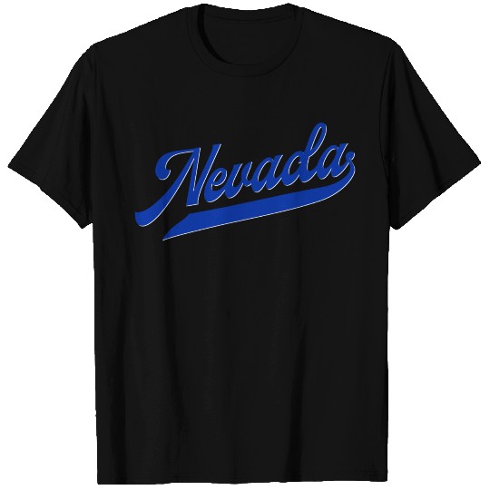 Nevada Blue and Silver State T Shirts