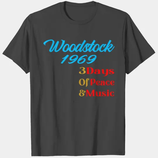 Woodstock T Shirts