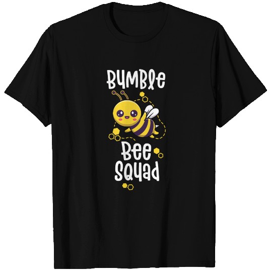 Bumble Bee Squad Honey Bumblebee Teacher Team T Shirts