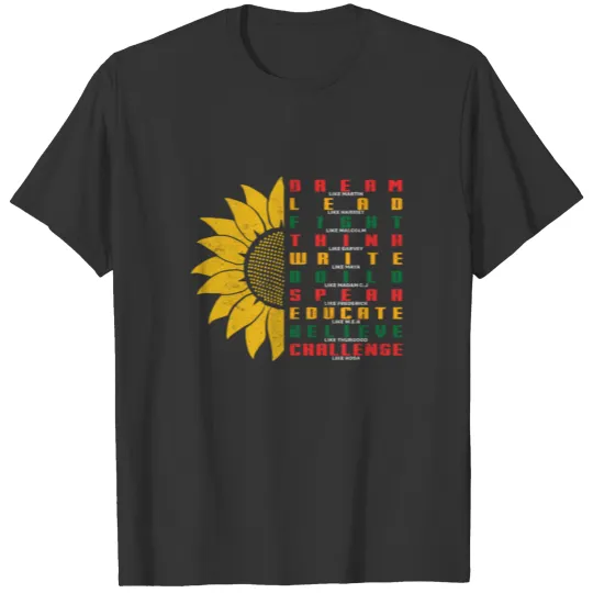 Black History Month African American T Shirts