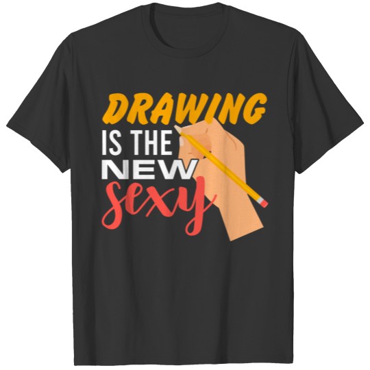 Drawing Artist Painting Ninja Funny Sketcher Enthu T-shirt