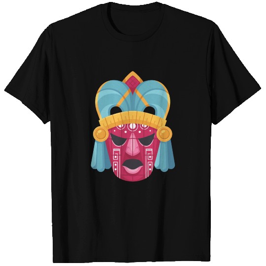 Aztec mask T Shirts