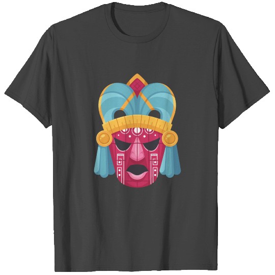 Aztec mask T Shirts